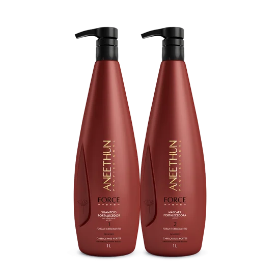 Kit Shampoo e M�scara (1L) Force System