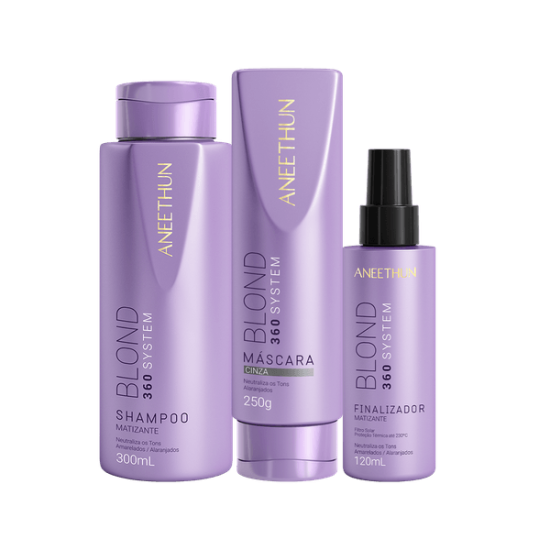 Kit Neutraliza��o de Reflexos Alaranjados Blond 360 System