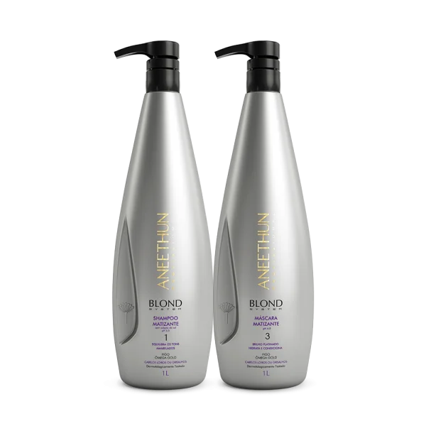 Kit Shampoo e M�scara (1L) Blond System