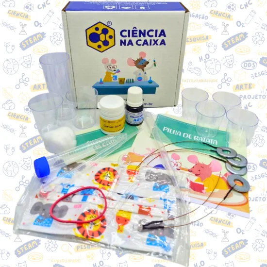 Filtrando com Carv�o e Pilha de Batata