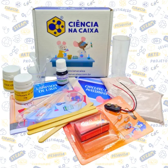 Massinha Condutora e L�mpada de Lava
