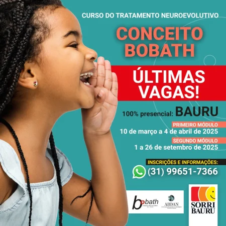 Continue lendo Curso Conceito BOBATH na SORRI-BAURU