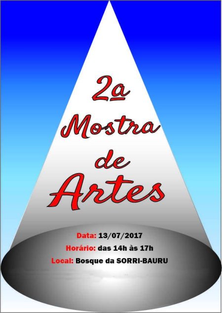 Saiba mais sobre 2� Mostra de Artes da SORRI-BAURU.