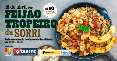 Continue lendo SORRI-BAURU realiza drive-thru solid�rio de feij�o tropeiro