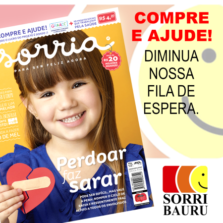 Saiba mais sobre SORRI-BAURU firma parceria com Editora MOL e Droga Raia