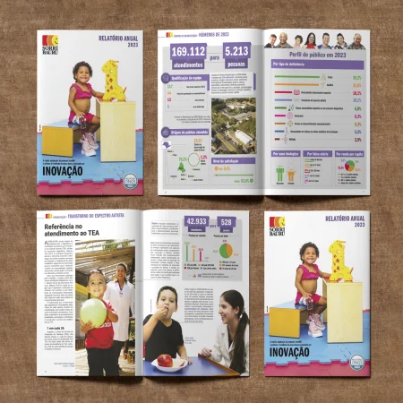 Continue lendo SORRI-BAURU lan�a nova edi��o de seu Relat�rio Anual