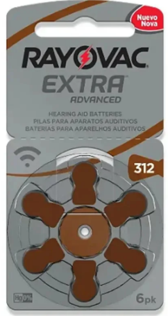 Pilha Rayovac 312