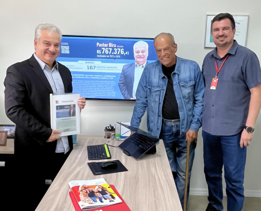 Sorri Bauru recebe visita do vereador Pastor Bira