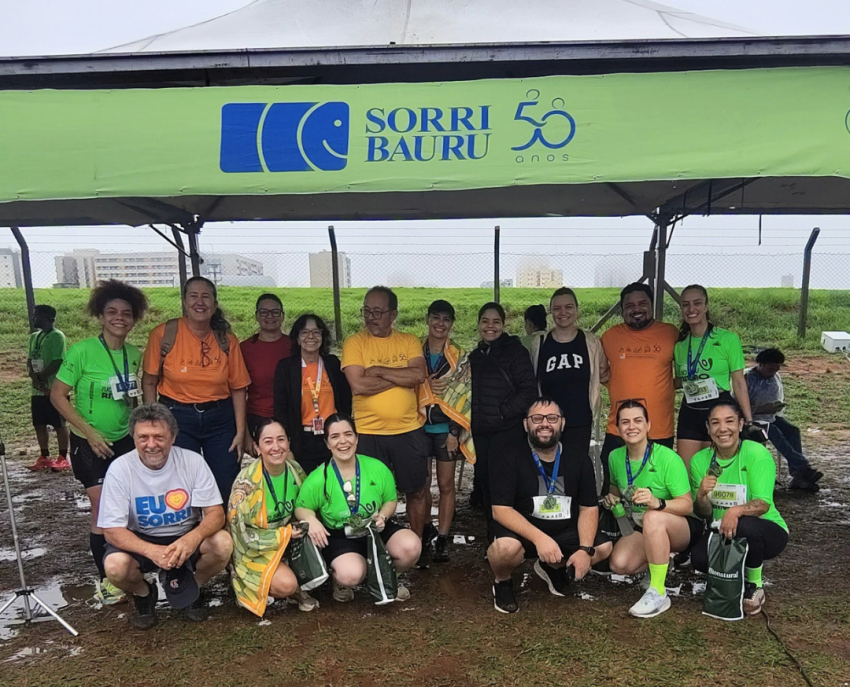 Sorri Bauru participa da Corrida de Rua 96 + Sa�de