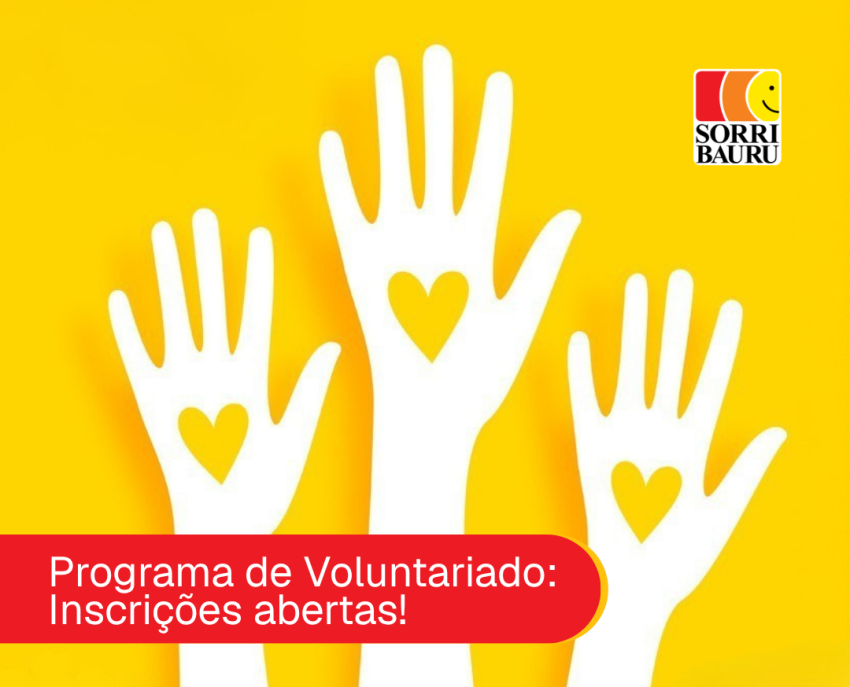Abertas as inscri��es para o 2� Semestre do Programa de Voluntariado 2026