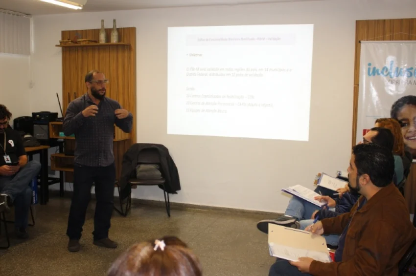 Profissionais da Secretaria Municipal de Sa�de de Bauru e da SORRI-BAURU participam de capacita��o para valida��o do IFBr