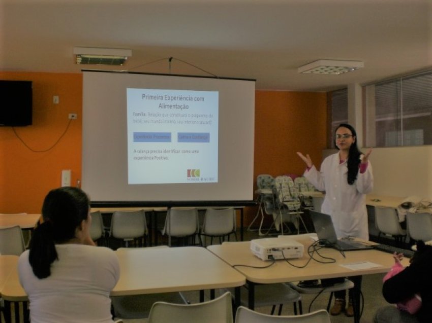 Orienta��o sobre Recusa Alimentar na SORRI-BAURU.