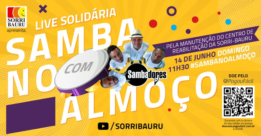 Patrocinadores do Samba no Almo�o