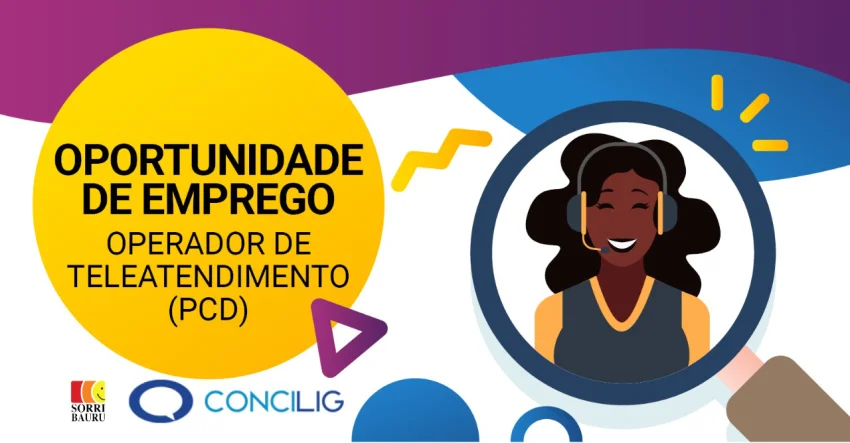Oportunidade de emprego para pessoas com defici�ncia