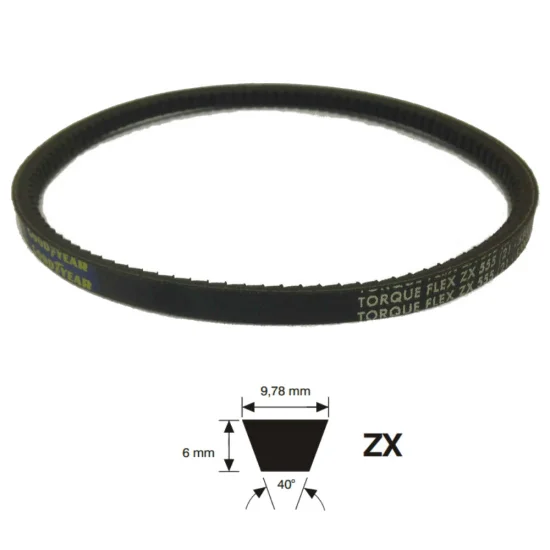 Correias ZX Goodyear