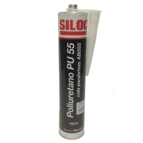 Adesivo de Silicone PU55 Preto 274g