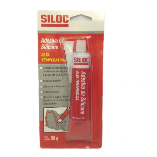 Adesivo de Silicone para Alta Temperatura 50g