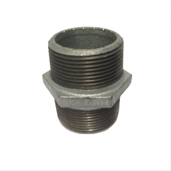 Niple Duplo Galvanizado BSP