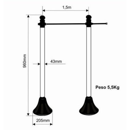 Pedestais Retr�teis