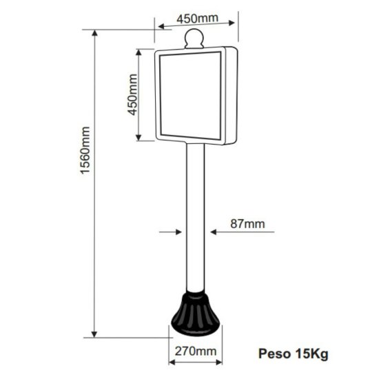 Pedestais MAX Personalisados