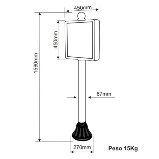 Pedestais MAX Personalisados