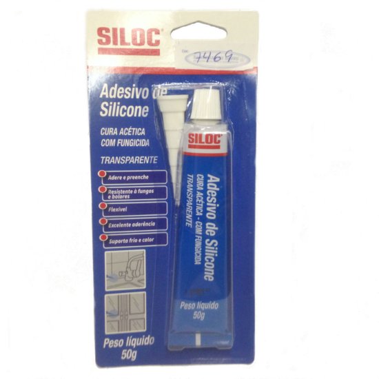 Adesivo de Silicone cura Ac�tica