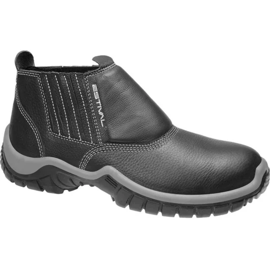 Botina AZ WO 1001.1 S2 Preto Bico de Ao