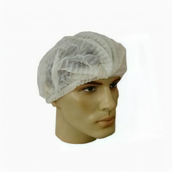 Touca Descart�vel New Branca cx/100pcs