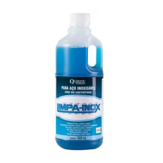 Tapmatic Limpa Inox Quimatic 500ml A�o Inoxid�vel Brilho E Prote��o LI1