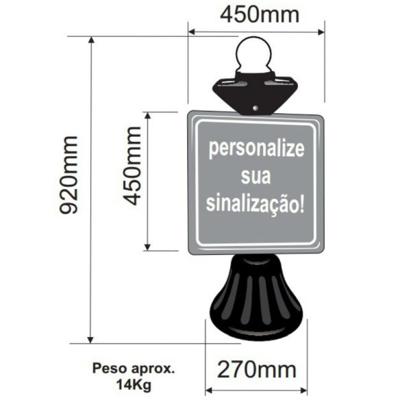 Pedestais Piscantes Personalizados