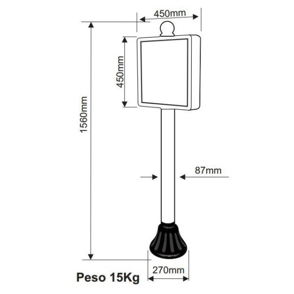 Pedestais Piscantes Personalizados