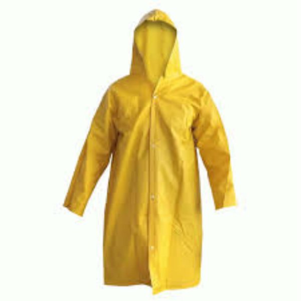 Capa de Chuva em Trevira Amarela