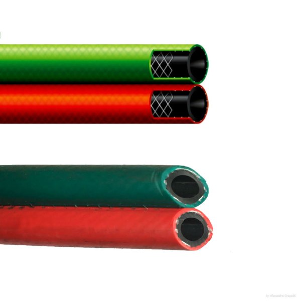 Mangueiras duplas para Solda PRM 400psi