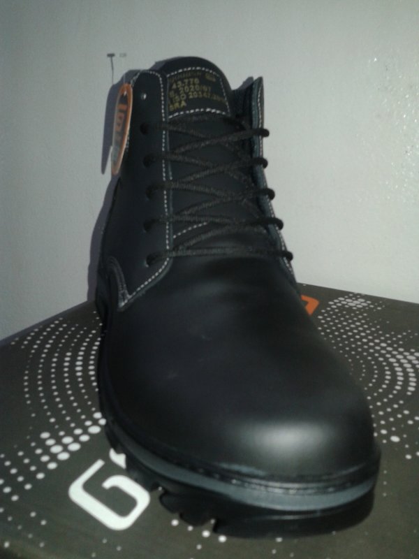Bota Job Rs Emborrachada Grafite