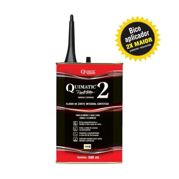 Fluido De Corte Tapmatic Quimatic 2 500ml Lubrificante Para Usinagem