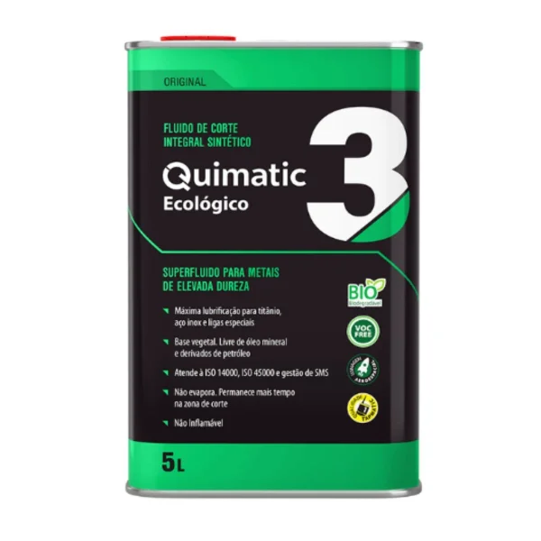 TAPMATIC FLUIDO DE CORTE 3/1 ECOLOGICO QUIMATIC 5 LITROS