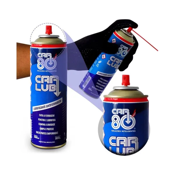 Antiferrugem Desengripante Spray Carlub Car 80 300ml