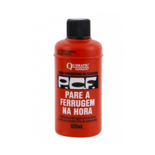 Tapmatic Pcf Primer Conversor De Ferrugem Quamatic 100Ml Com Blister DD1