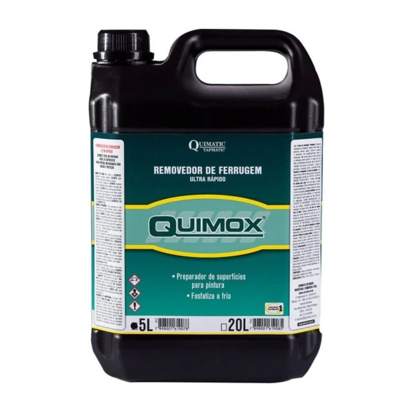 Tapmatic Quimox Condicionador de Metais Quimatic 5 Litros RA3