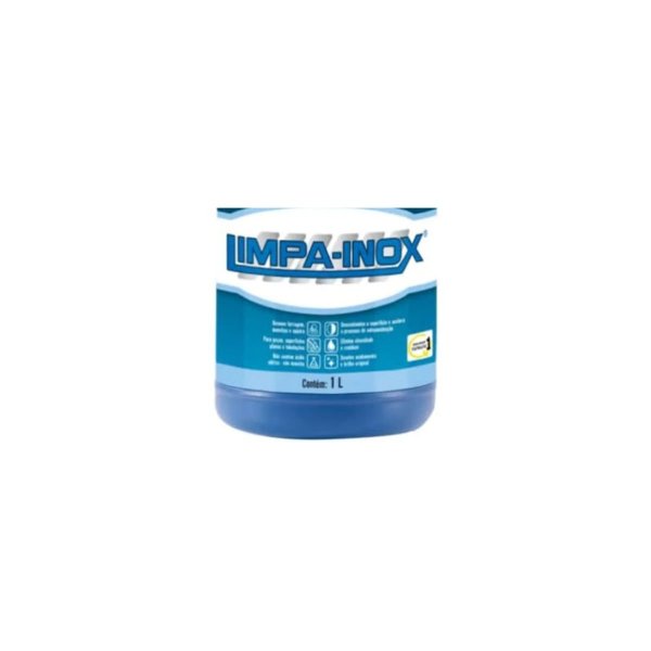 Tapmatic Limpa Inox Quimatic 1 Litro A�o Inoxid�vel Brilho E Prote��o LI2