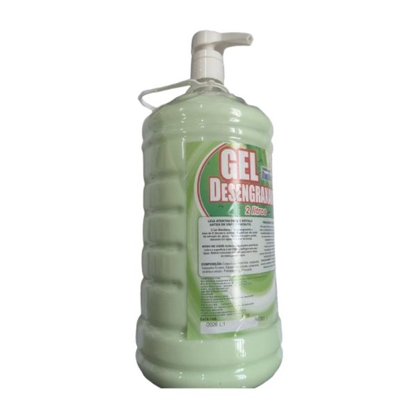 LIMPA M�OS GEL DESENGRAXANTE 2 LITROS COM VALV�LA