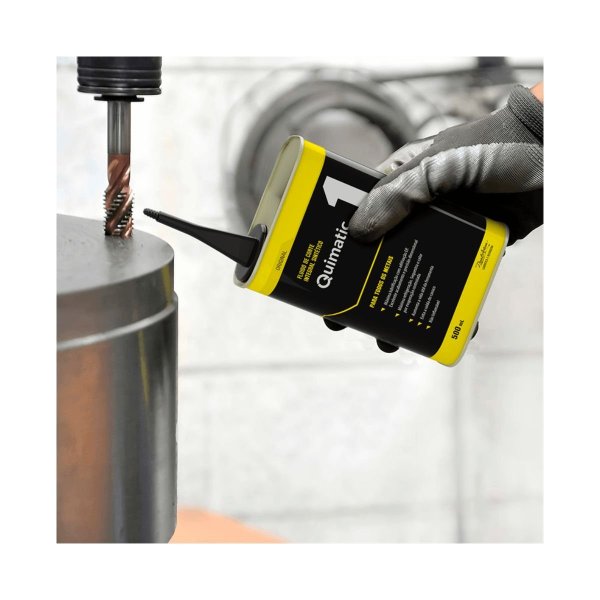 Fluido De Corte Quimatic N�1 500ml Tapmatic �leo Lubrificante Para Rosquear Furar Usinar Metal AF1