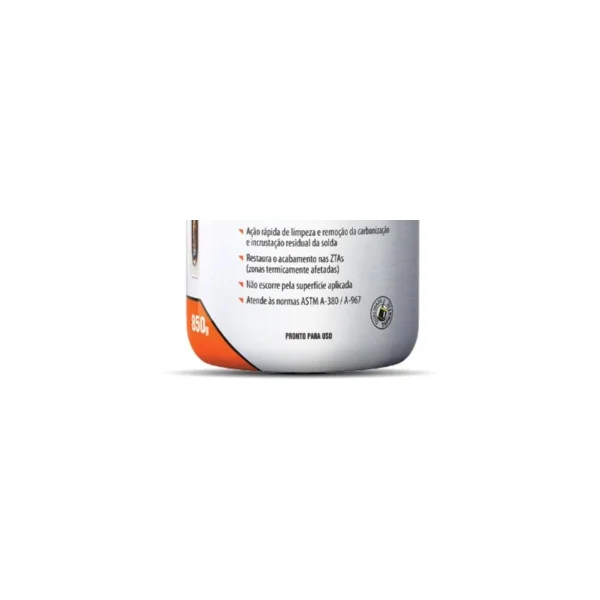 Tapmatic Limpa Solda Inox Gel A��o R�pida Quimatic 850 Gramas LT-1