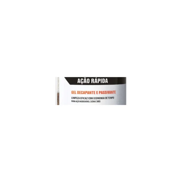 Tapmatic Limpa Solda Inox Gel A��o R�pida Quimatic 850 Gramas LT-1