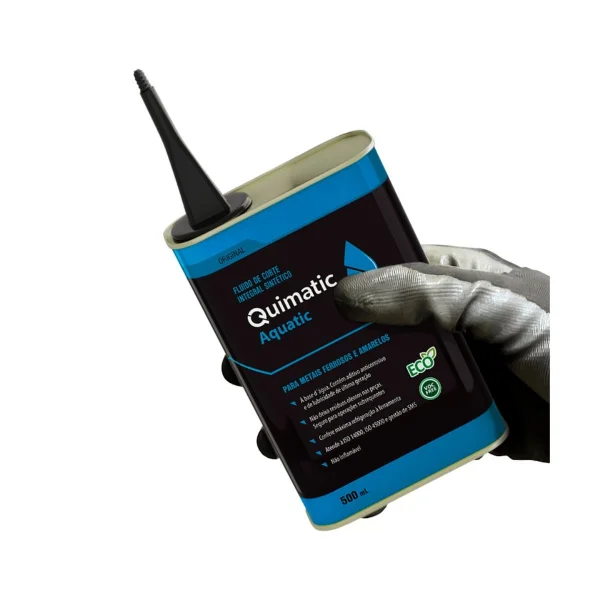 Tapmatic Fluido De Corte Aquatic Quimatic 500ml Para Usinagem E Refrigera��o AT1