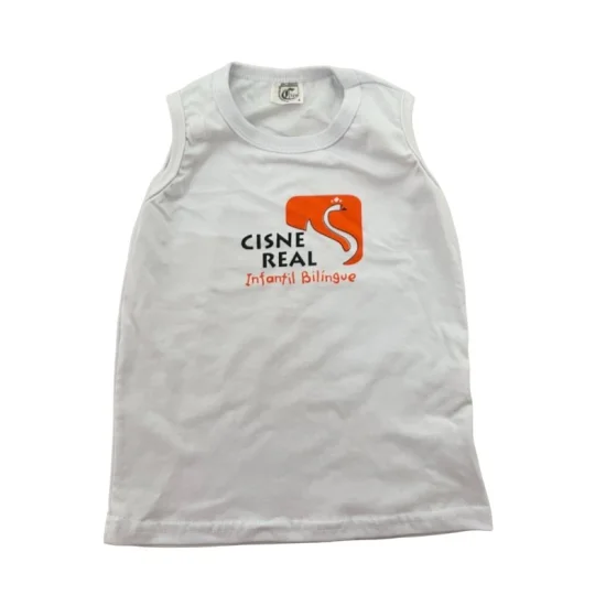 Camiseta Regata Maternal Cisne Real
