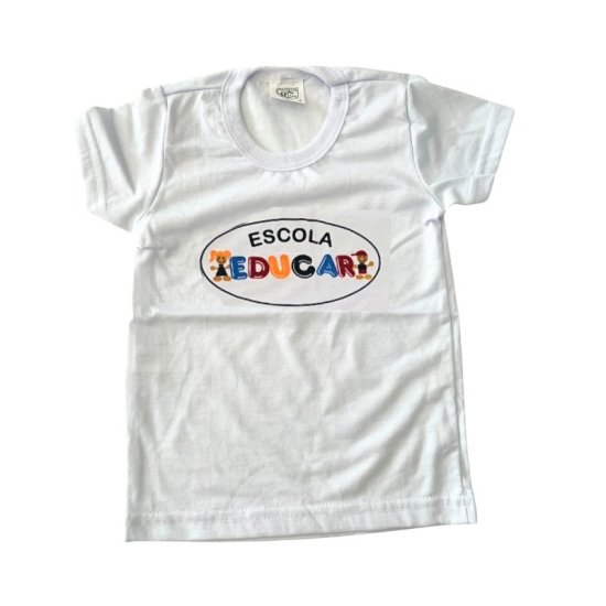 Camiseta Manga Curta Educar