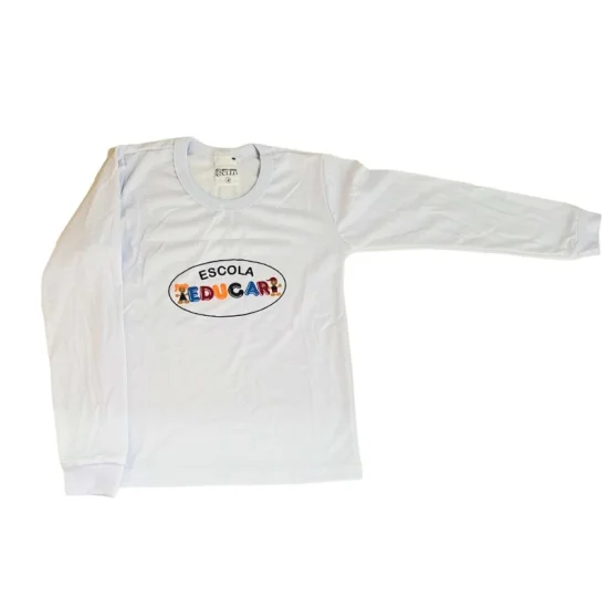 Camiseta Manga Longa Educar
