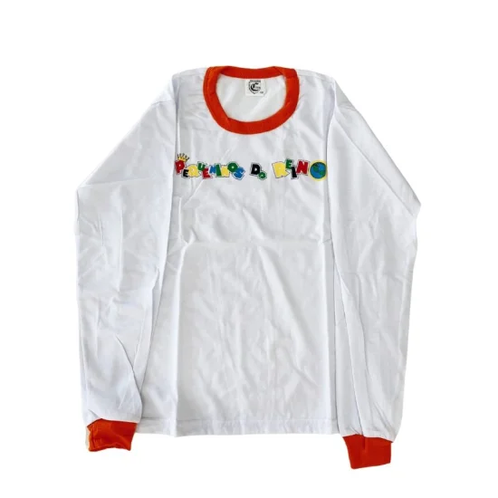 Camiseta Manga Longa Pequeninos do Reino