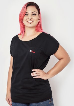 Camiseta adaptada com velcro 